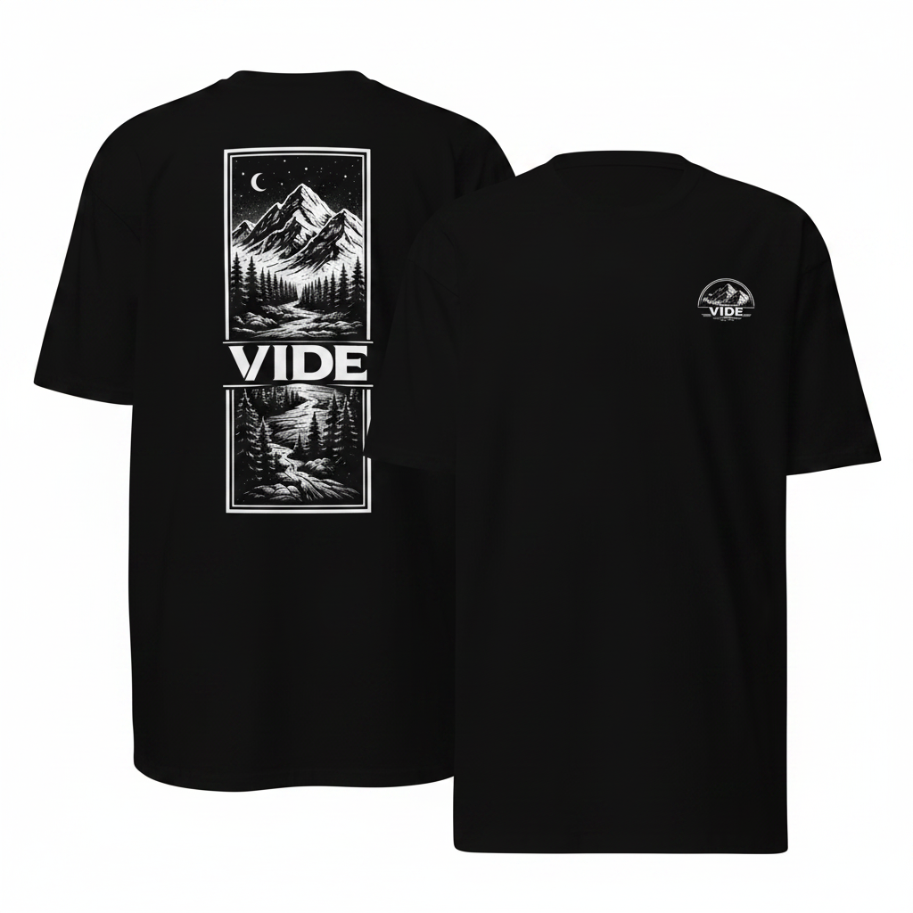 T-shirt VIDE - Face & Dos
